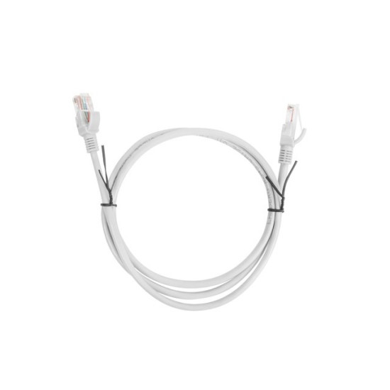 Patchcord kat.5e 1.0M UTP szary 