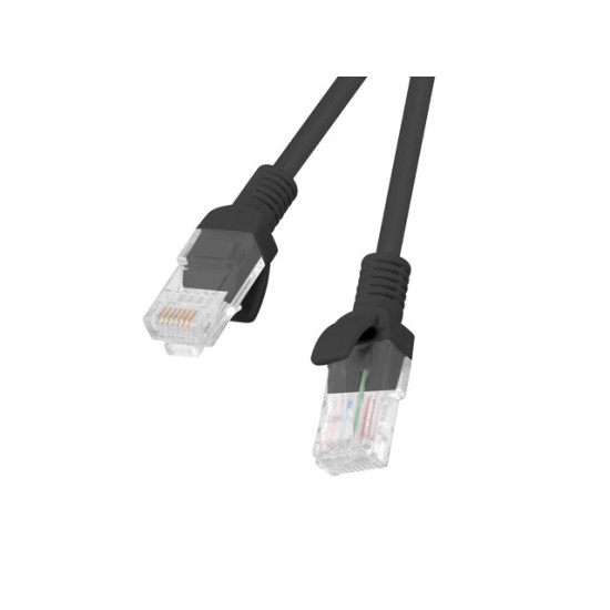 Patchcord kat.5e 3.0M UTP czarny 