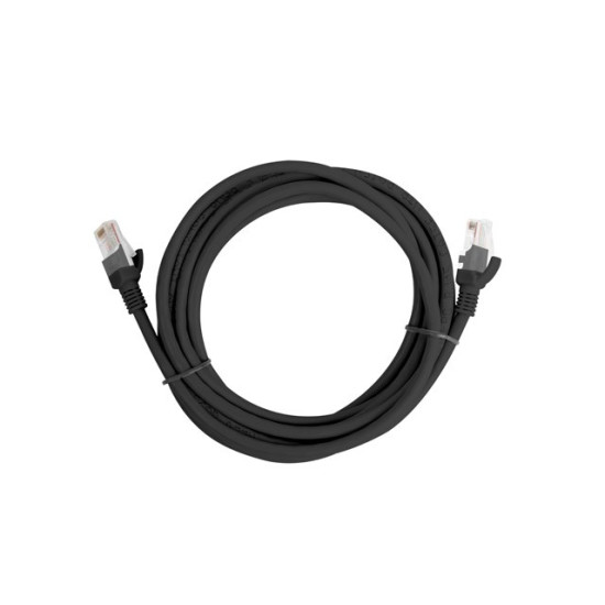Patchcord kat.5e 3.0M UTP czarny 