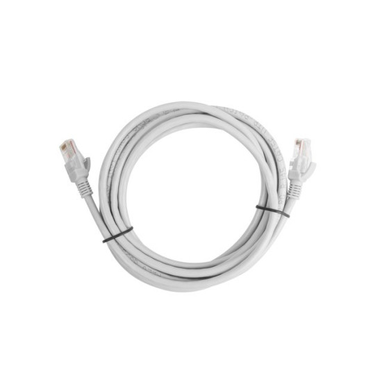 Patchcord kat.5e 3.0M UTP szary 