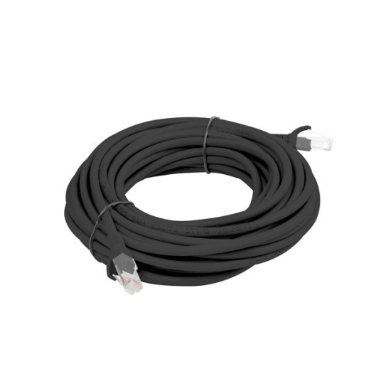 PATCHCORD KAT.5E 5M CZARNY FLUKE PASSED LANBERG