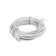 PATCHCORD KAT.5E 10M SZARY FLUKE PASSED LANBERG