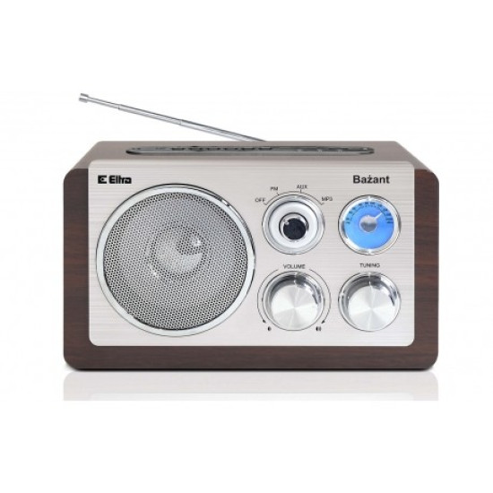 Radio BAŻANT USB kolor ciemny