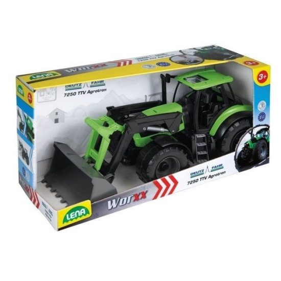 Lena Worxx Traktor z łyżką Agrotron 45 cm w pudełku