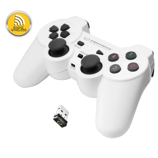 GAMEPAD BEZPRZEWODOWY 2.4GH PS3/PC GLADITOR