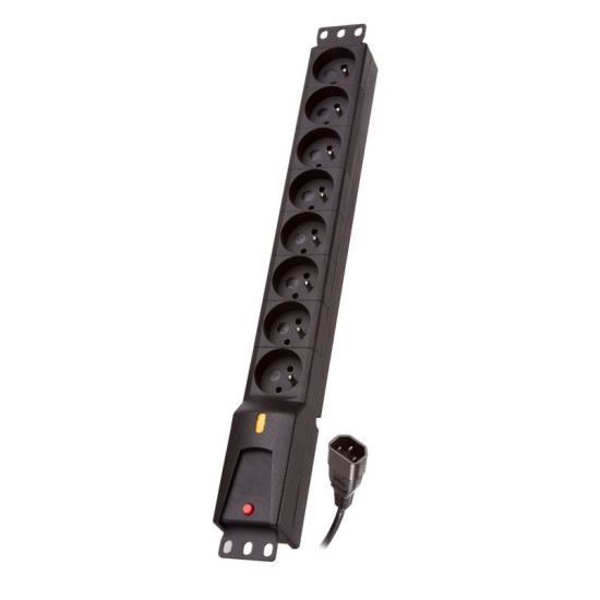 Listwa zasilająca LZRM 810 BW IEC 320, PDU, 3,0m