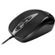 Mysz przewodowa USB, 4 przyciski, YMS 1025BK, optyczna