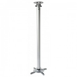 Ramię do projektora 110 -190cm sufitowe, 15kg, srebrne