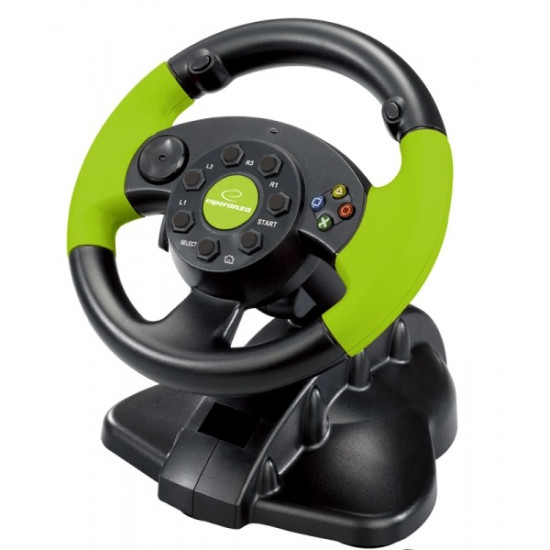 KIEROWNICA EG104 PC/PS3 X-BOX 360, VIBRATION FOR