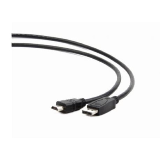 Kabel DisplayPort do HDMI męski czarny 10m