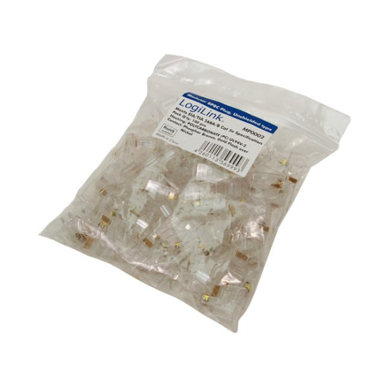 Wtyki RJ45 100szt. 