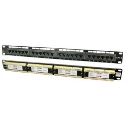 Patch panel CAT6 24-porty 