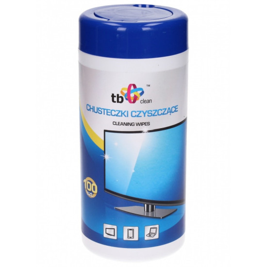 Clean Chusteczki nasączone 100 sztuk tuba 