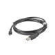 Kabel USB 2.0 micro AM-MBM5P 1.8M czarny 