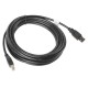 Kabel USB 2.0 AM-BM 5M czarny 