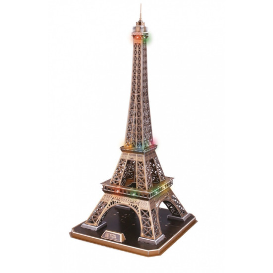 Puzzle 3D Wieża Eiffla (Światło)