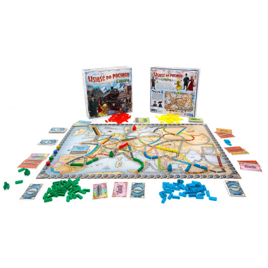 Gra Wsiąść do Pociągu Europa