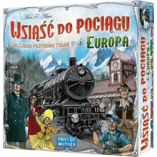Gra Wsiąść do Pociągu Europa