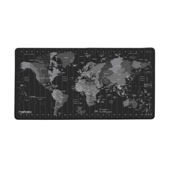 Podkładka pod mysz Time zone Map Maxi 800x400 