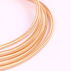 Kabel USB-Micro USB 1.5 m złoty sznurek Kabel USB-Micro USB 1.5 m złoty sznurek