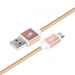 Kabel USB-Micro USB 1.5 m złoty sznurek Kabel USB-Micro USB 1.5 m złoty sznurek