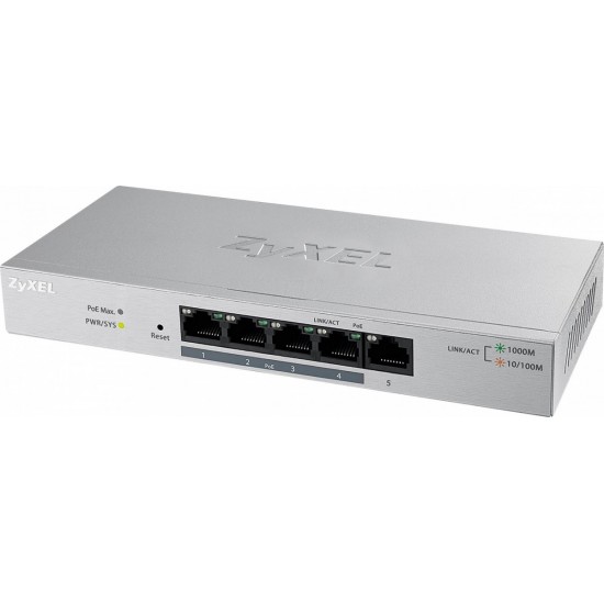 GS1200-5 5Port Gigabit webmanaged Switch GS1200-5-EU0101F