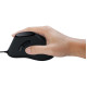 Ergonomiczna mysz optyczna, pionowa, USB, czarna