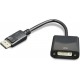 Adapter Displayport (M) - DVI (F) 29pin czarny