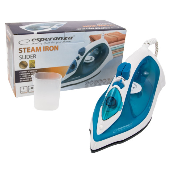 ŻELAZKO PAROWE SLIDER CERAMIC 2200W