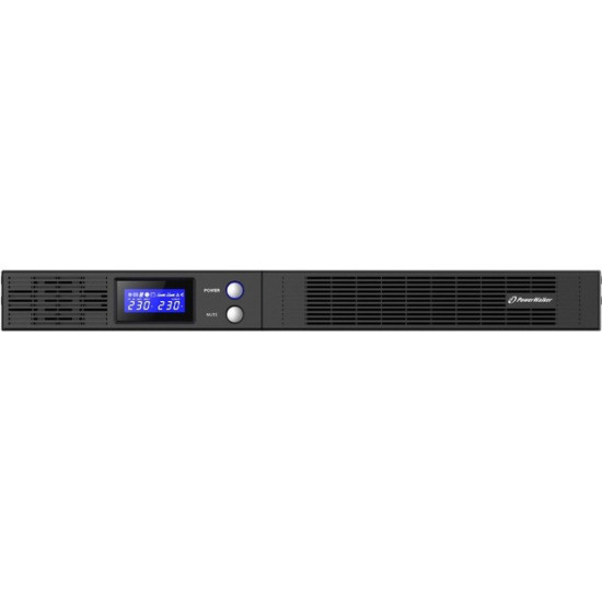 UPSLine-In 750VA 1RU 4x IEC Out, USB HID/RS-232, Rack 19' 