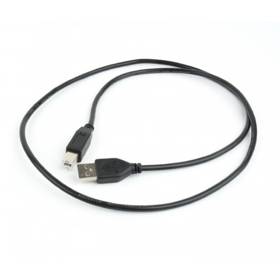 Kabel USB 2.0 AM-BM 1m/czarny