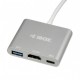 HUB USB Type-C power delivery HDMI USB A HUB USB Type-C power delivery HDMI USB A