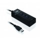 Hub USB 3.0 Czarny 4-porty IUH3FB (4x USB 3.0)