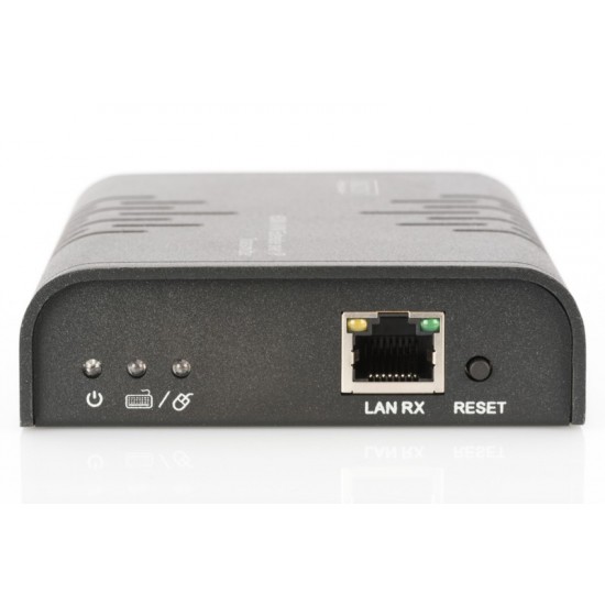 Przedłużacz/Extender KVM (HDMI+USB) do 120m po Cat.5e UTP lub IP, 1080p FHD 60Hz, audio (zestaw)