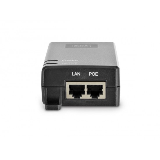 Zasilacz/Adapter PoE+ 802.3at, max. 48V 30W Gigabit 10/100/1000Mbps, aktywny
