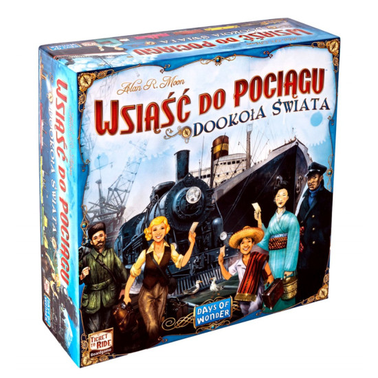 Gra Wsiąść do Pociągu: Dookoła Świata