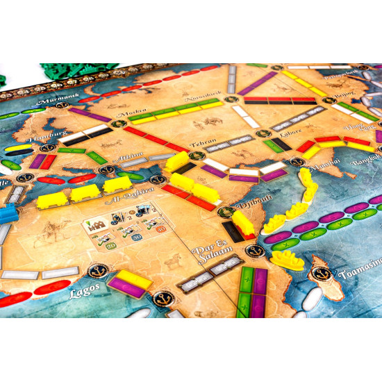 Gra Wsiąść do Pociągu: Dookoła Świata