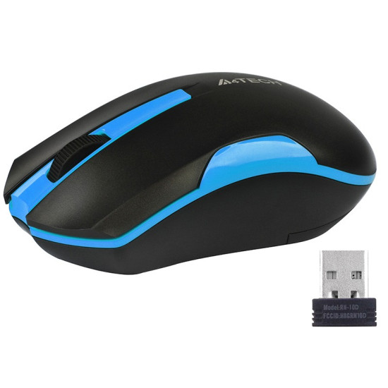 Mysz V-Track G3-200N-1 (Czarny+ Niebieski)