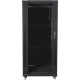 Szafa stojąca Rack 19 27U 600x600mm czarna (drzwi szklane) 