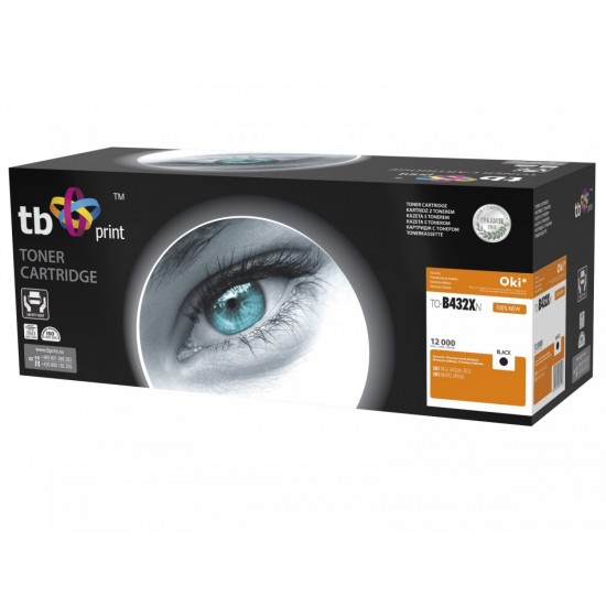 Toner do OKI B432 TO-B432XN BK 100% nowy