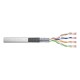 Kabel SF/UTP kat. 5e 100m (karton) PVC linka szary 