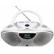 Przenośny radioodtwarzacz BB14WH CD MP3 USB AUX FM PLL 