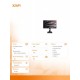 Monitor 24 X24P1 IPS DVI HDMI DP Pivot Głośniki