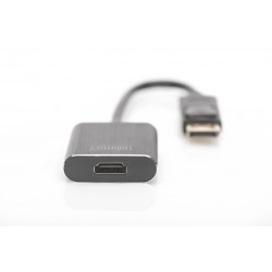 Konwerter/adapter audio-video DisplayPort 1.4 do HDMI 2.0, 4K 60Hz UHD HDR, z audio