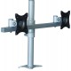 Uchwyt biurkowy na dwa monitory SV05 19-27