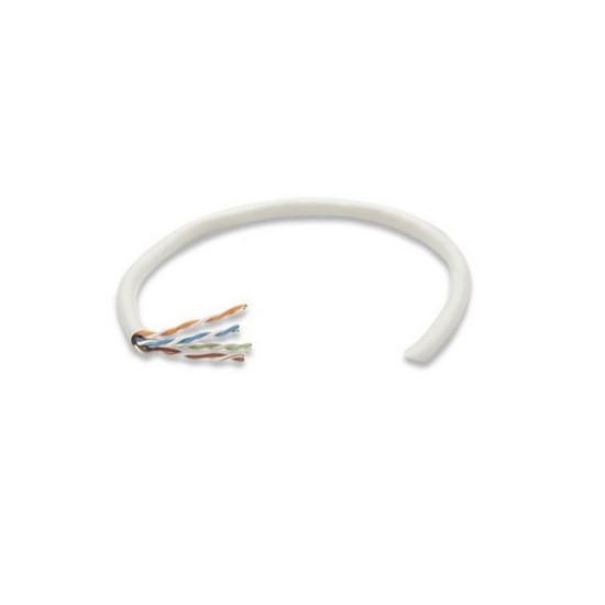 Kabel instalacyjny skrętka UTP Cat5e 4x2 linka CCA 305m szary 