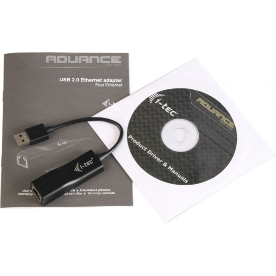 Zewnętrzna karta sieciowa USB 2.0 Fast Ethernet 100/10Mbps 