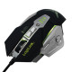 Mysz optyczna dla graczy 2400dpi odważniki LED