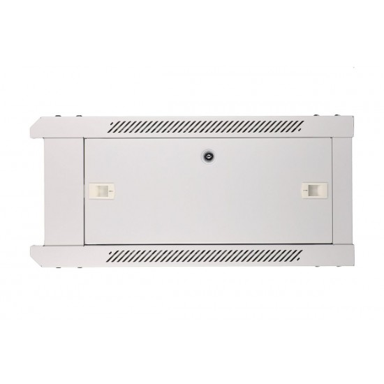 Szafka wisząca rack 4U 600x600 szara szklane drzwi Szafka wisząca rack 4U 600x600 szara szklane drzwi