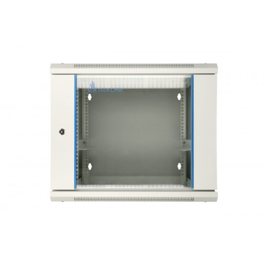 Szafka wisząca rack 9U 600x600 szara dwusekcyjna Szafka wisząca rack 9U 600x600 szara dwusekcyjna